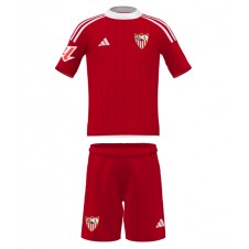 Sevilla Bortaställ Barn 2025-26 Korta ärmar (+ Korta byxor)